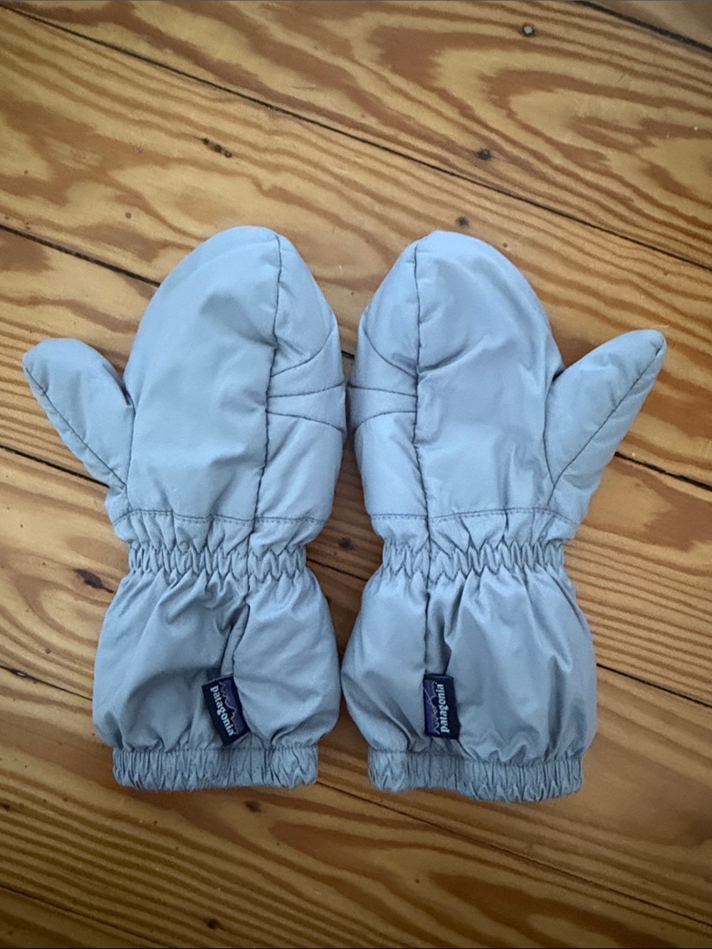 Patagonia Kids Gray Winter Mittens